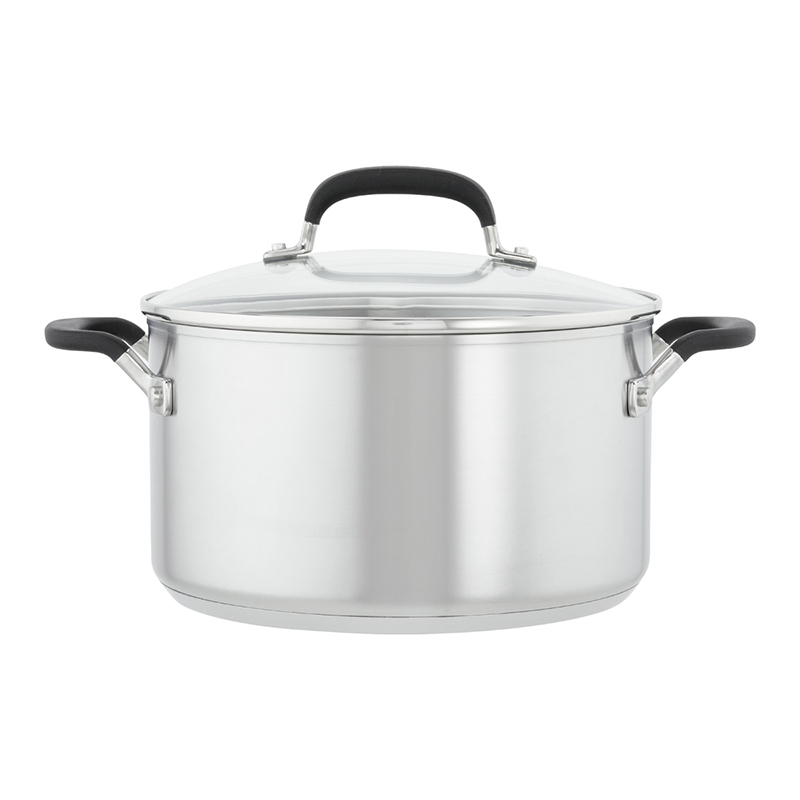Ollas 10 Piezas Inducción Inoxidable Kitchenaid 