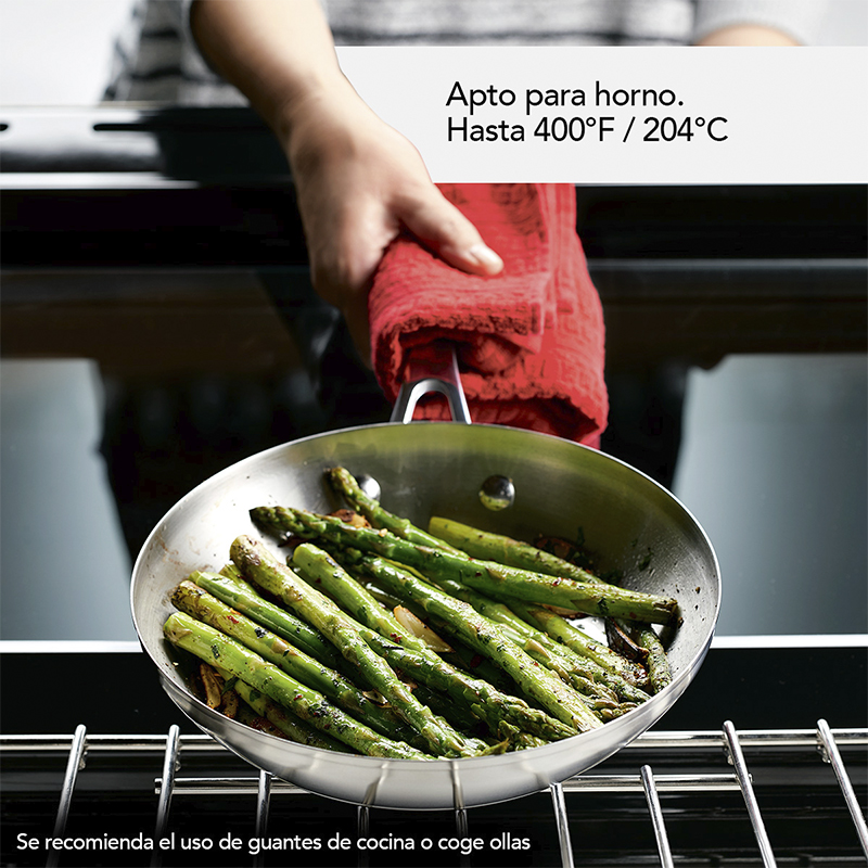 Ollas 10 Piezas Inducción Inoxidable Kitchenaid 