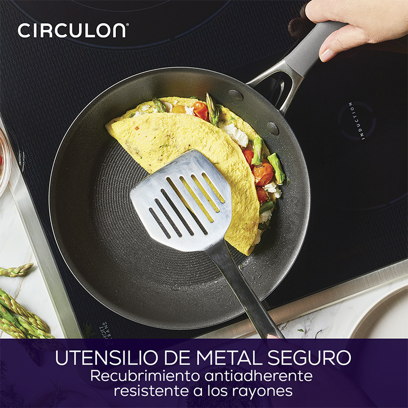 Ollas 8 Piezas Inducción Scratchdefense Circulon 