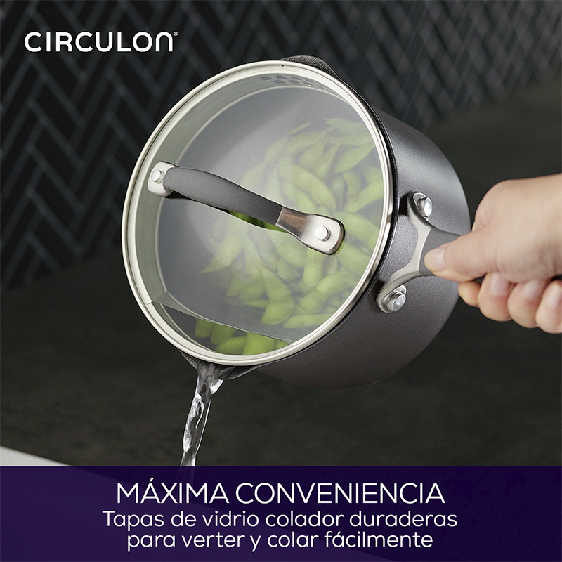 Ollas 8 Piezas Inducción Scratchdefense Circulon 
