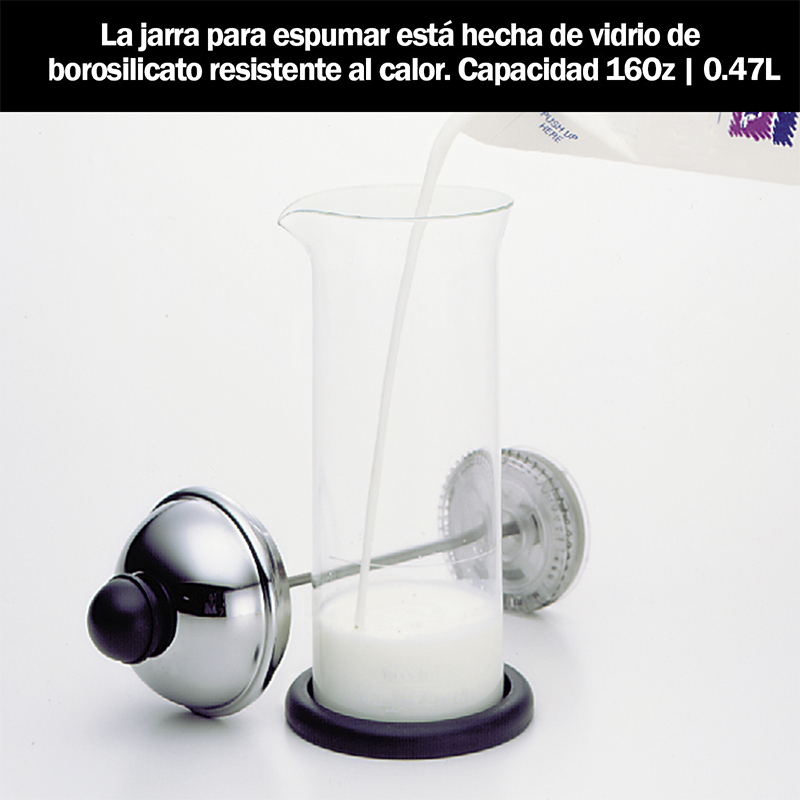 Batidor de Espuma Manual 16oz Bonjur