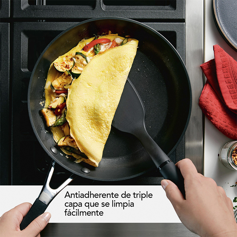 Sartén Set 2 Piezas 21  25cm y 21cm Anodizado 