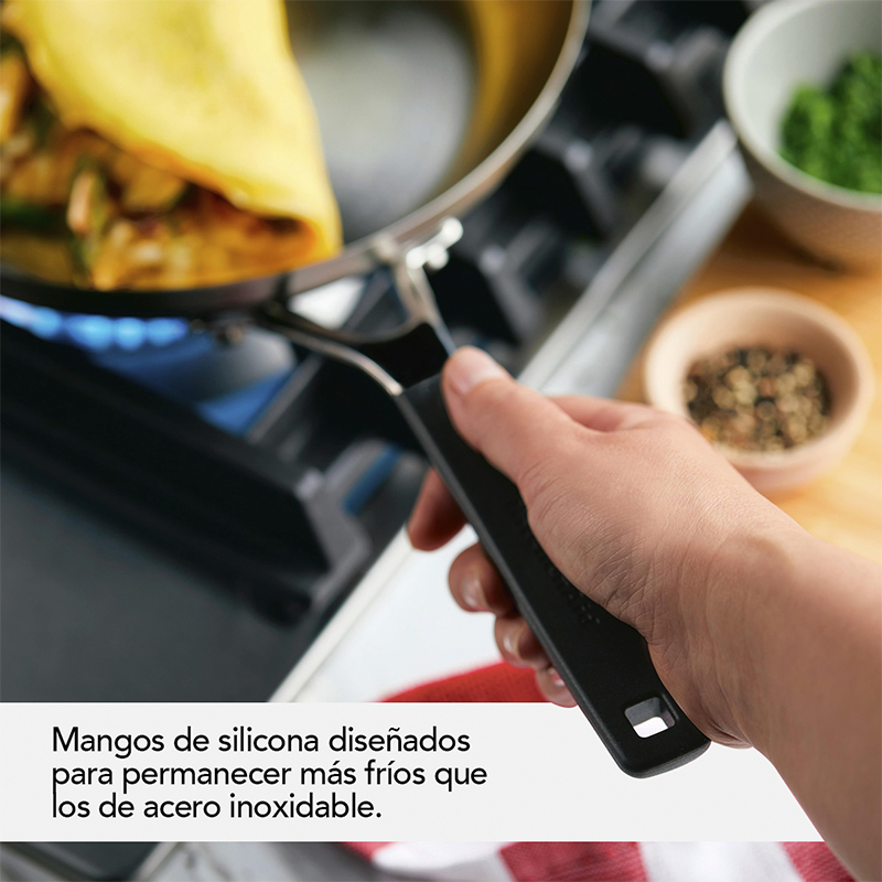 Sartén 30cm Inducción Inoxidable Kitchenaid  