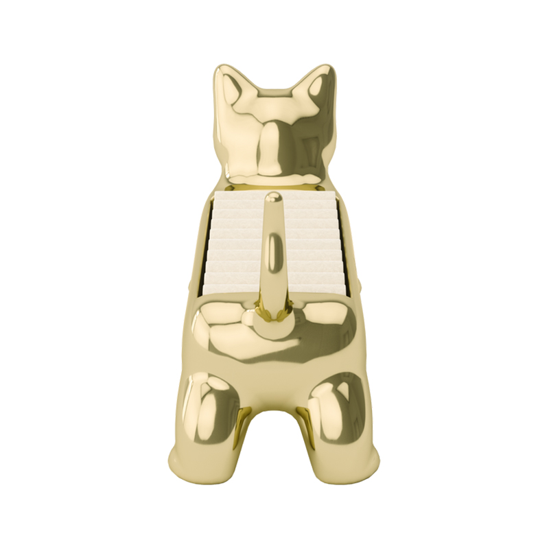 Porta Anillos Ali Cat Dorado