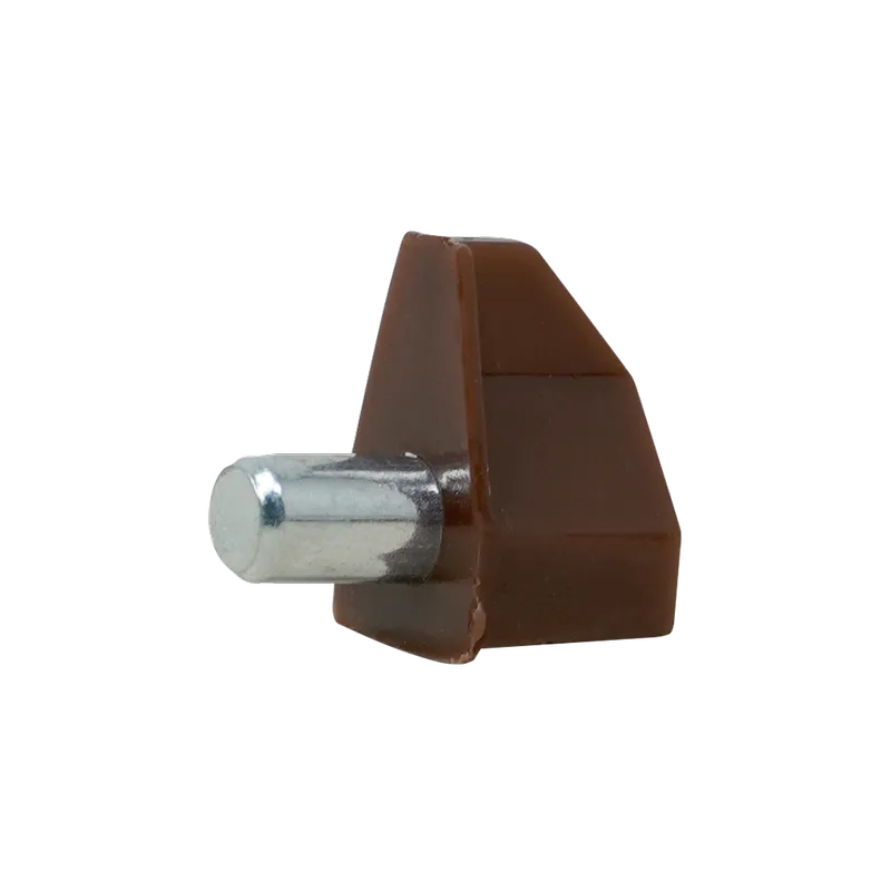 Soporte  Pequeño para Repisa Base Plástica Café