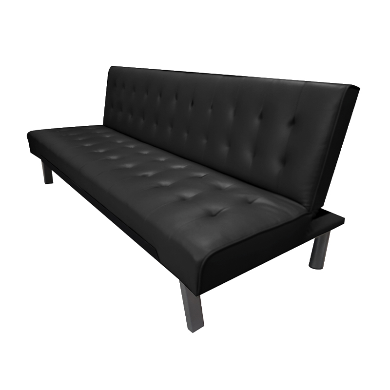 Sofá Cama los Ángeles Negro 177X77X94cm