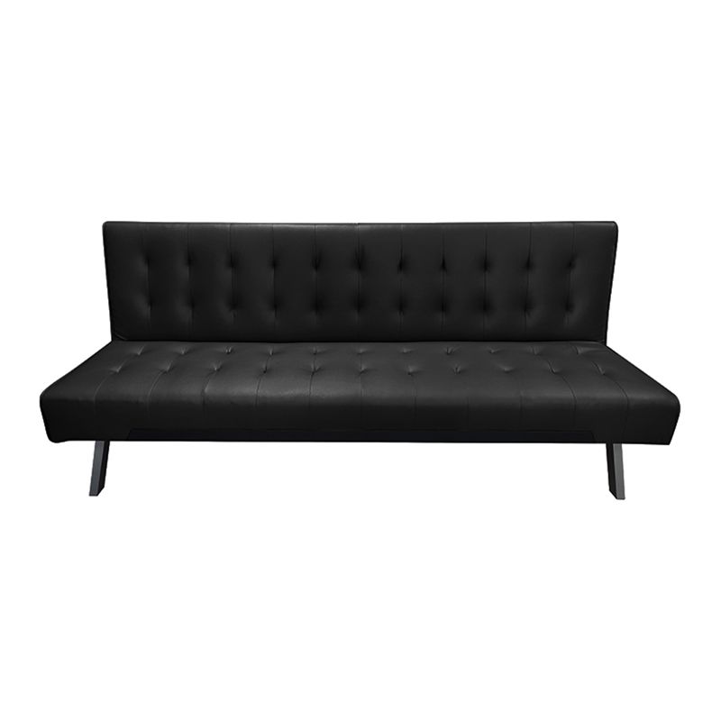 Sofá Cama los Ángeles Negro 177X77X94cm