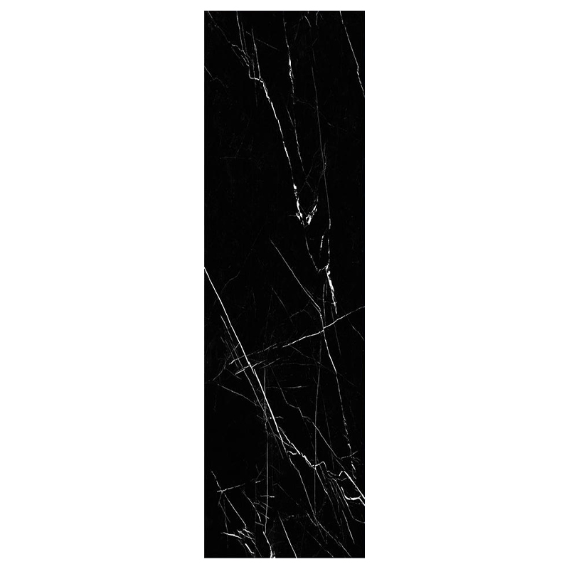 Piedra Sinterizada Negra 80x260x15 Marquina Pulido