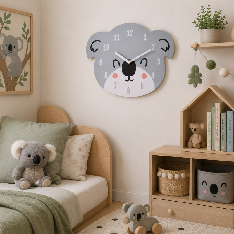 Reloj de Pared Koala 28cm