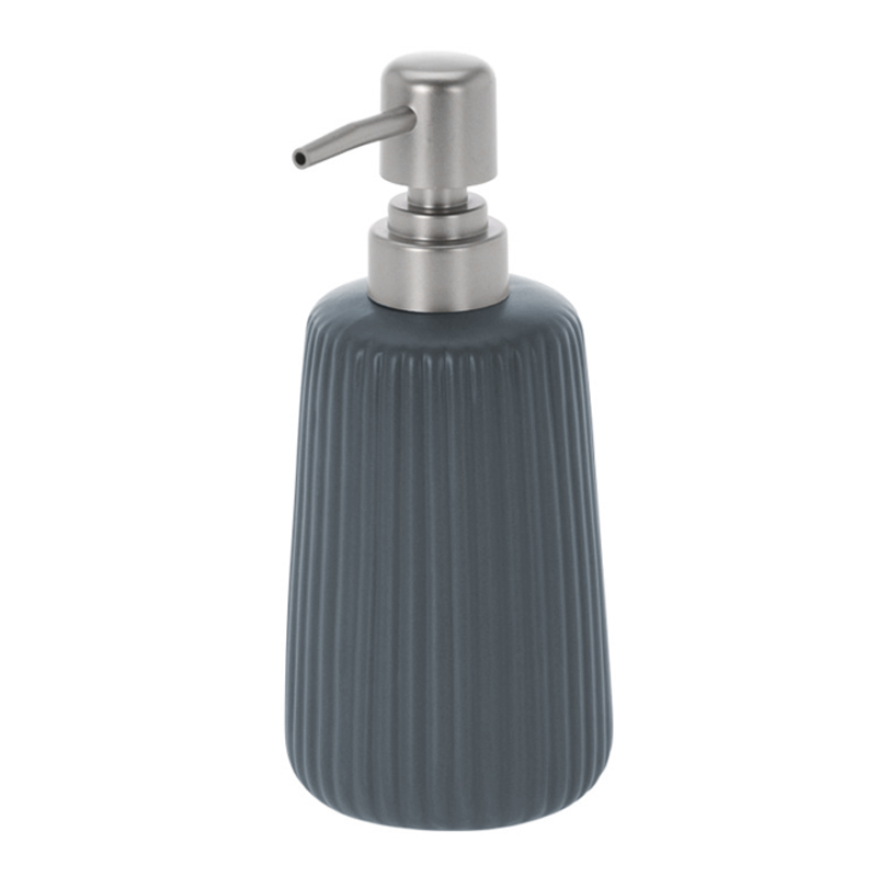 Dispensador de Jabón Cerámica Gris