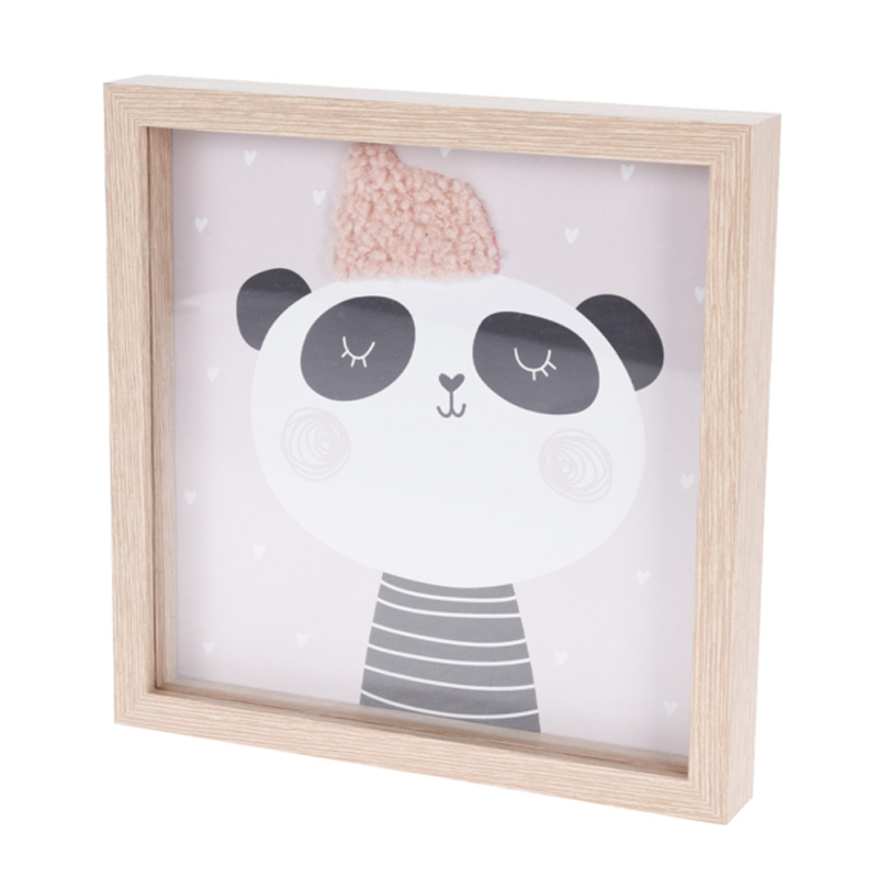 Cuadro Decorativo Rosa 20x20cm