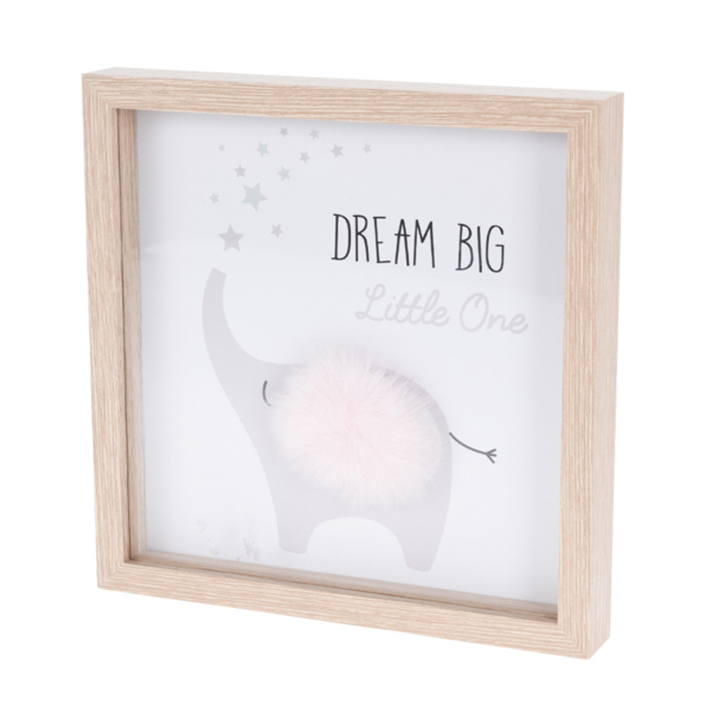 Cuadro Decorativo Rosa 20x20cm