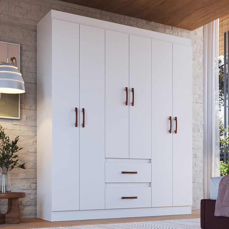 Armario Doce 6.2 183x156x40cm Blanco