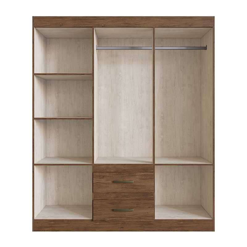 Armario Doce 6.2 183x156x40cm Castaño