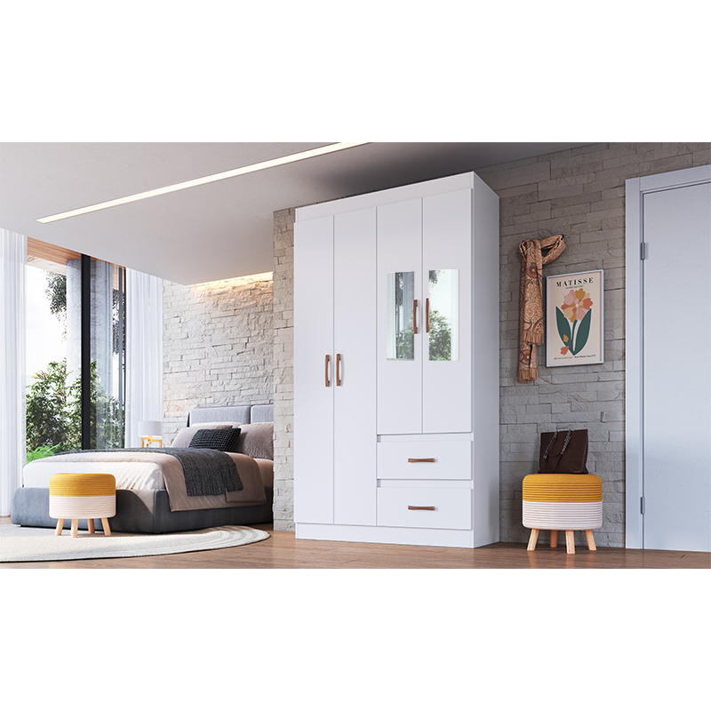 Armario Arcos 4.2 183x104x40cm Blanco