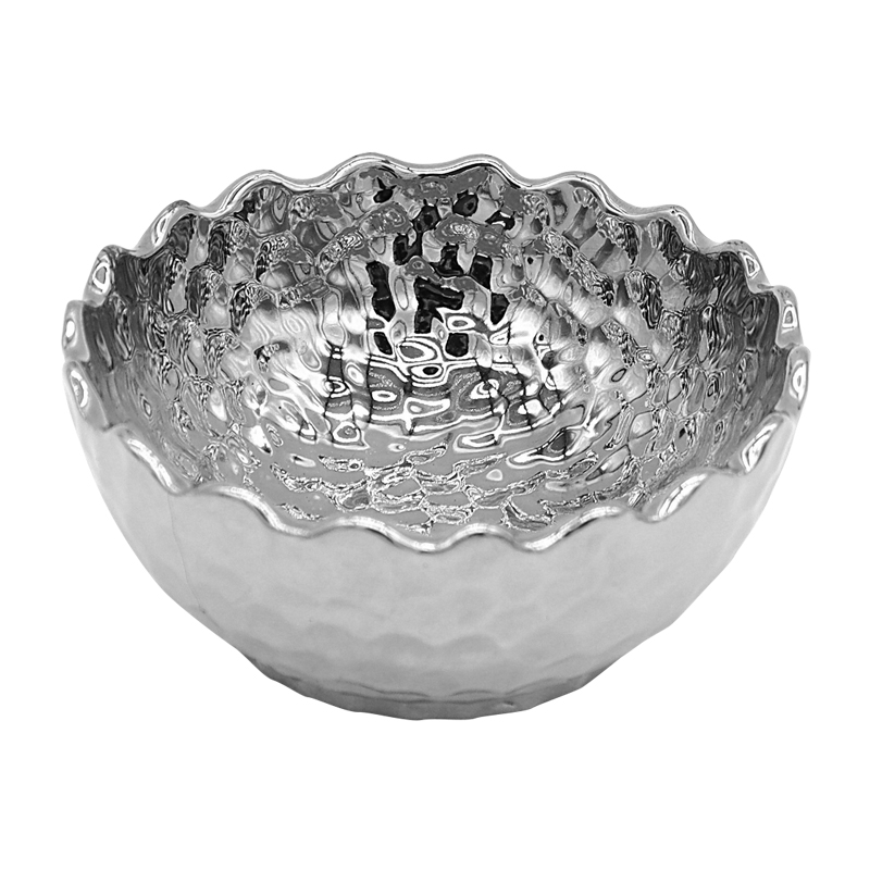 Bowl Cerámica 10cm Plata