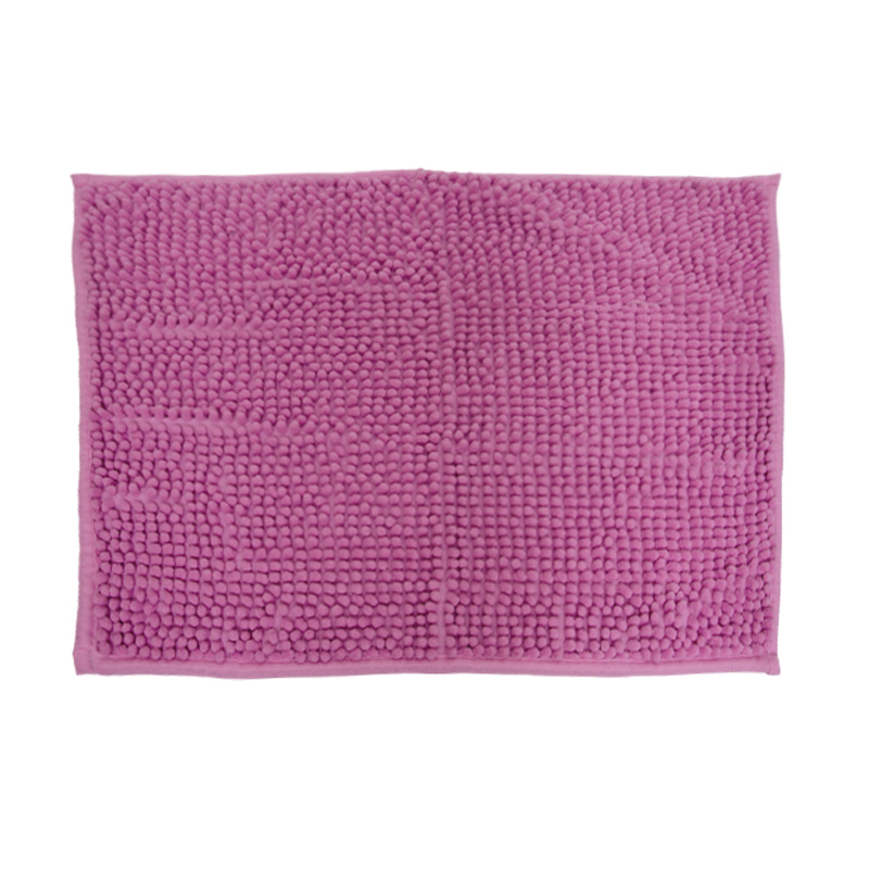 Alfombra Chenilla Rosa 40X60cm