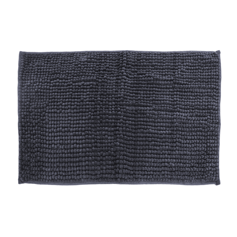 Alfombra Chenille Gris 40X60cm 