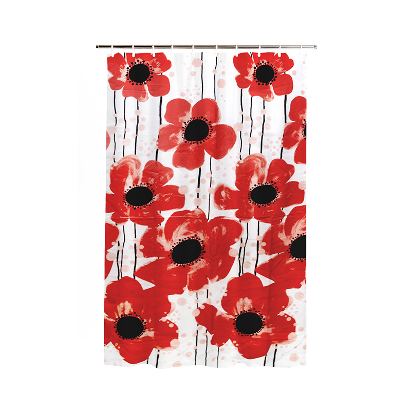 Cortina de Baño Tela Fly 180X180cm 