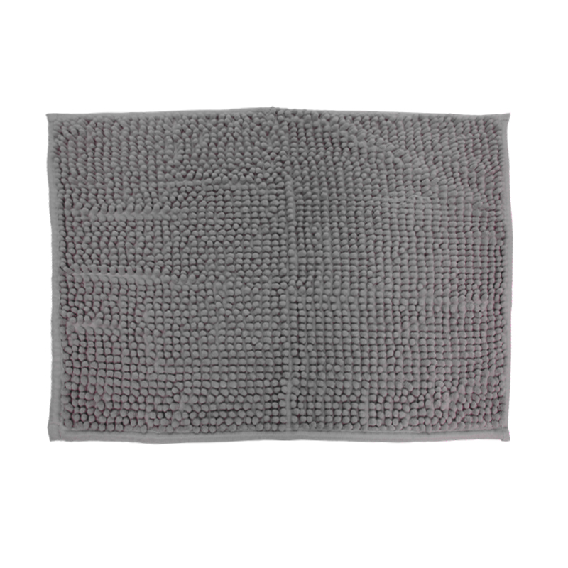 Alfombra Chenille Gris Varios Colores 40X60cm 