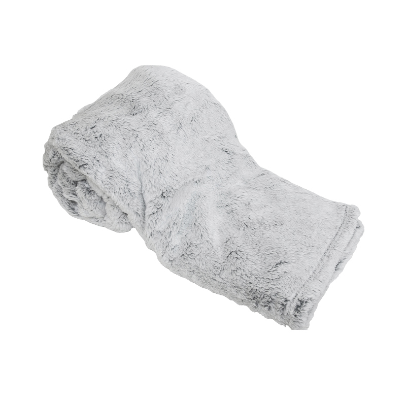 Cobija Marled Sherpa Gris Claro 127X152cm