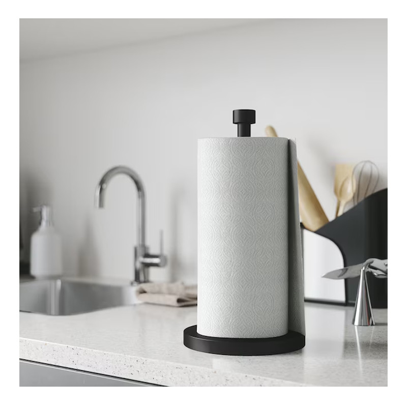 Porta Rollo Cocina Capulet Negro Umbra 