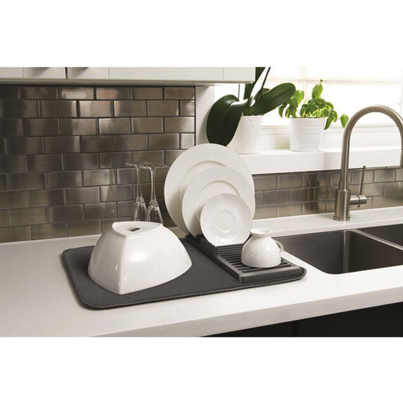 Platera Aidry Gris con Tapete Umbra