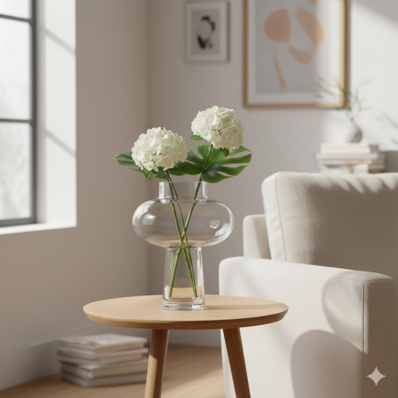 Florero Blob Vidrio 21cm