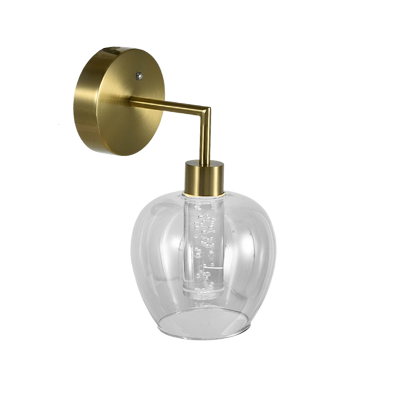 Aplique LED Inalámbrico Hump Oro 15x20x26cm 