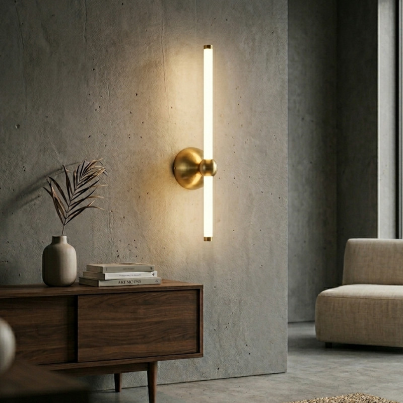 Aplique LED BilIy Oro 12x10x43cm