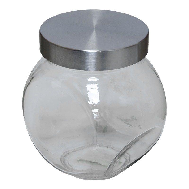 Frasco de Vidrio con Tapa Inoxidable 750 Litros