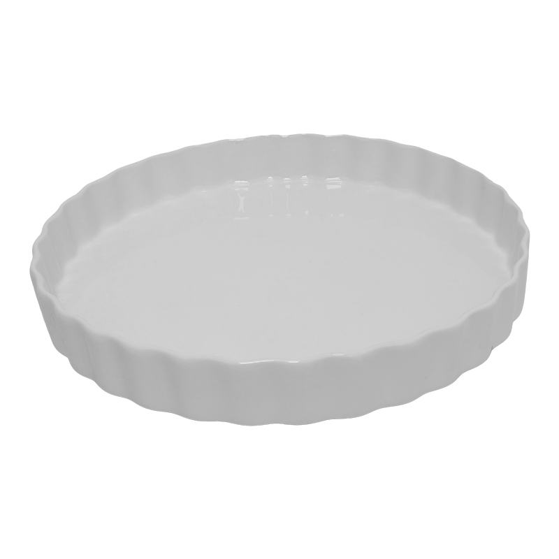 Bandeja Cerámica Blanca 29x4cm