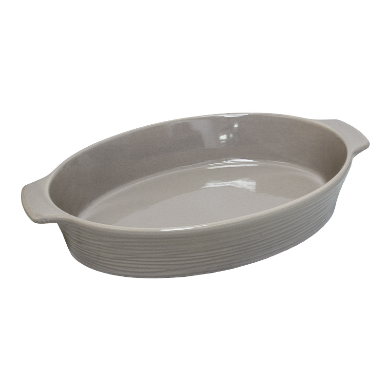 Bandeja Oval Café de Cerámica  23x36x6cm