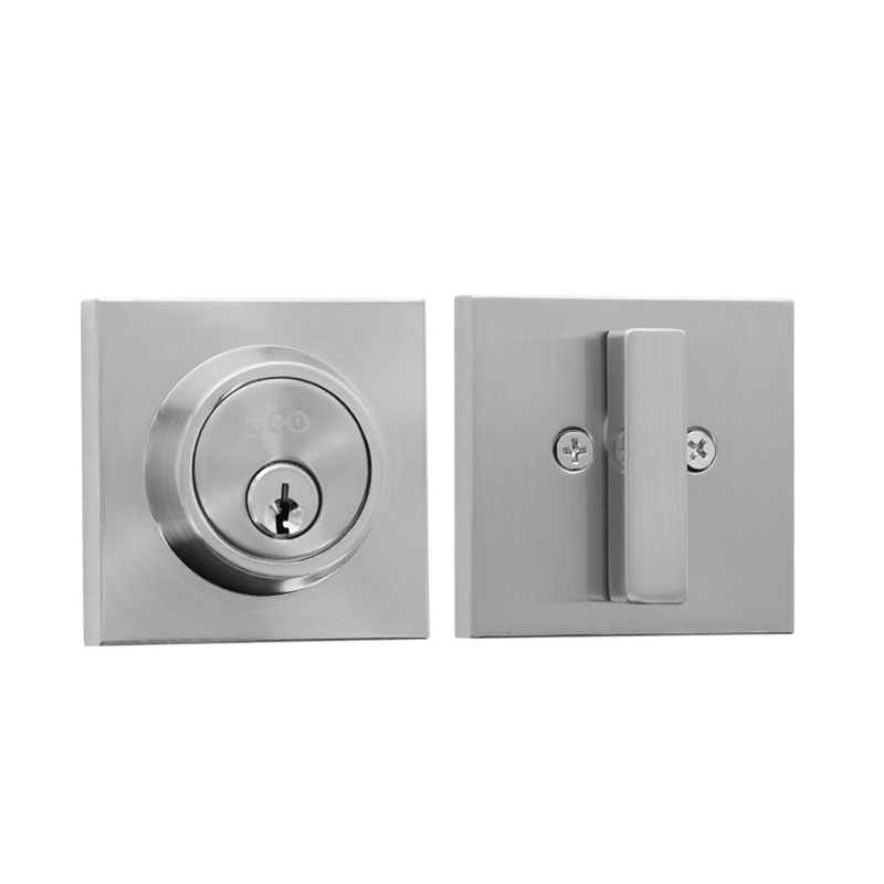 Cerradura Pestillo Muerto Mileto 1 Cilindro Satín Geo