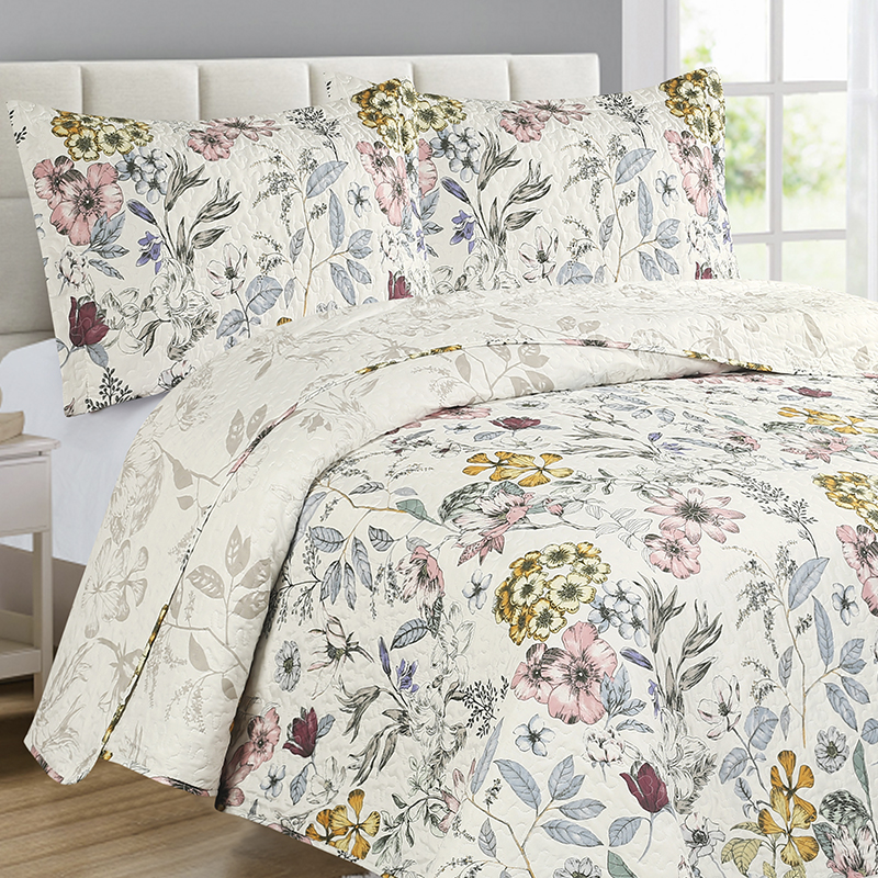 Sobrecama Twin 50/50 Lily Rose