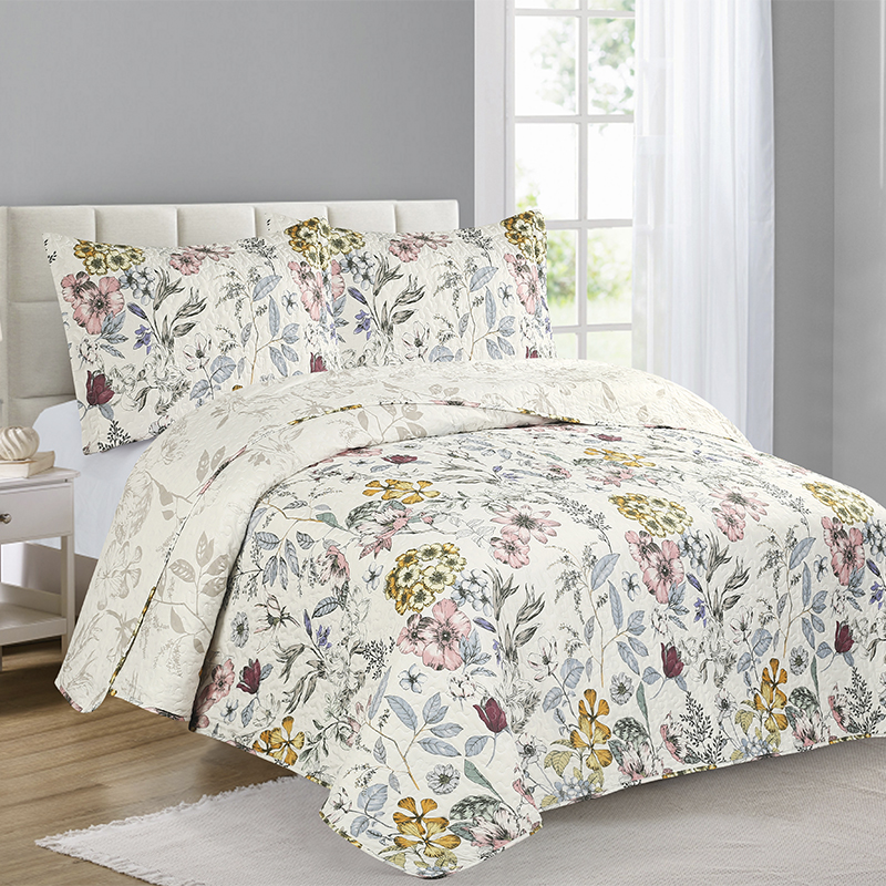 Sobrecama Queen - Full 50/50 Lily Rose