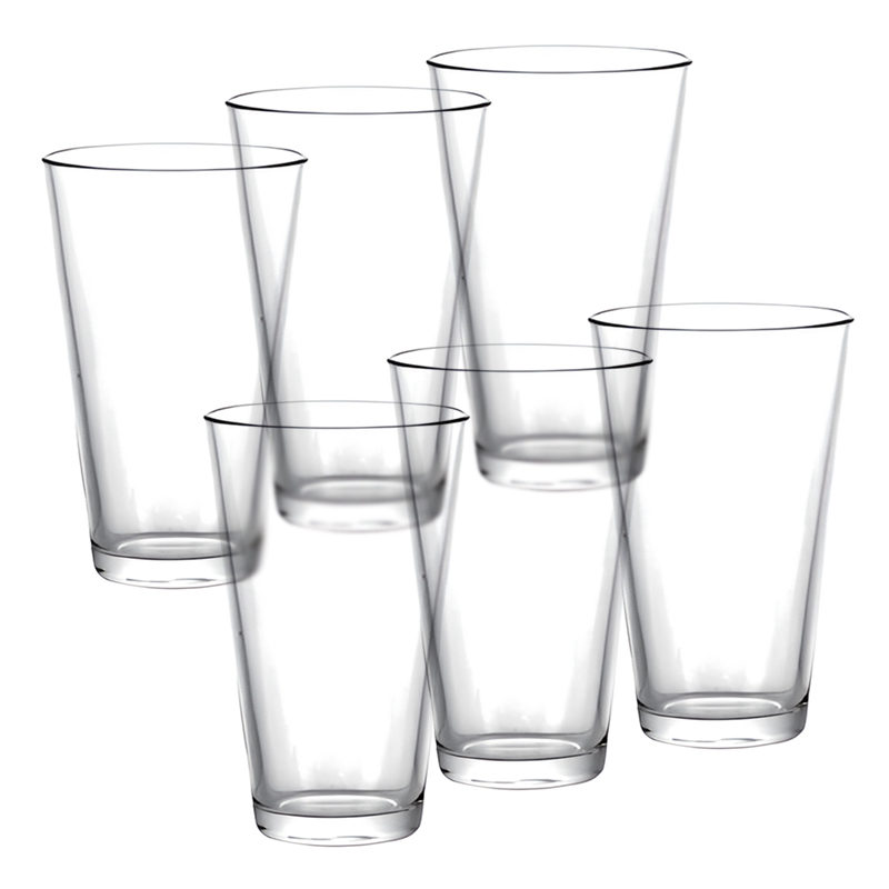 Vaso Herrato Bebidas 11oz x 6 Unidades
