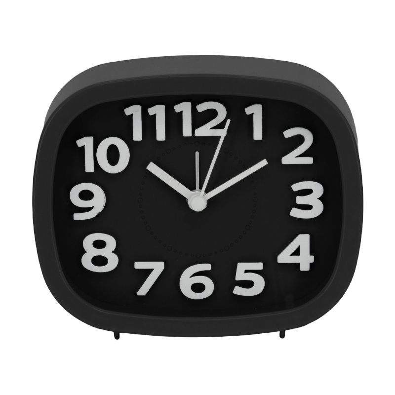 Reloj de Mesa Colby 10x12cm Negro