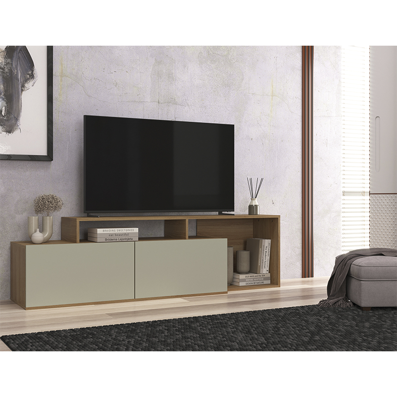 Mesa para TV Sousa 55" 164x46x38cm Nude