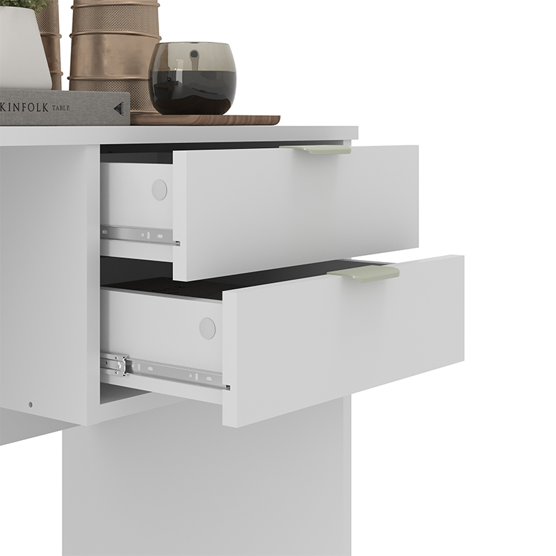 Escritorio Herve 122x45x75cm Blanco