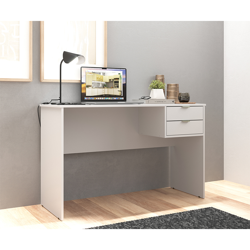 Escritorio Herve 122x45x75cm Blanco