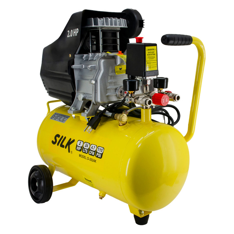 Compresor de aire SILK® 1 500 W 24 litros
