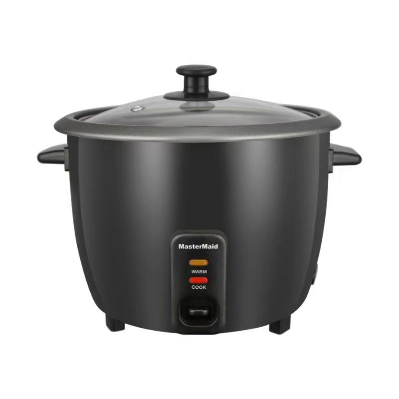 Olla Arrocera 0.6 Litros 4 Tazas 350w Negra Mastermaid