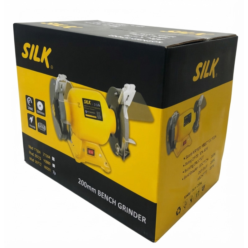 Esmeril de banco 750 W  φ 8" SILK® 110V/220V -60 Hz