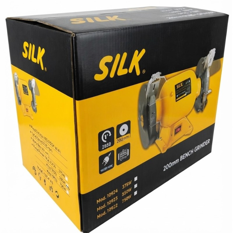 Esmeril de banco 375 W φ 8" SILK® 110/220V 60 Hz