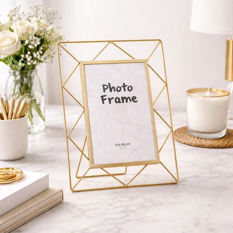 Portaretrato Dondy 12x18cm Dorado