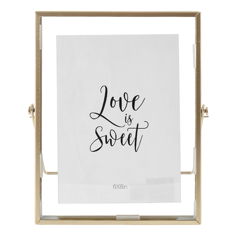 Portaretrato Massy 15x20cm Dorado