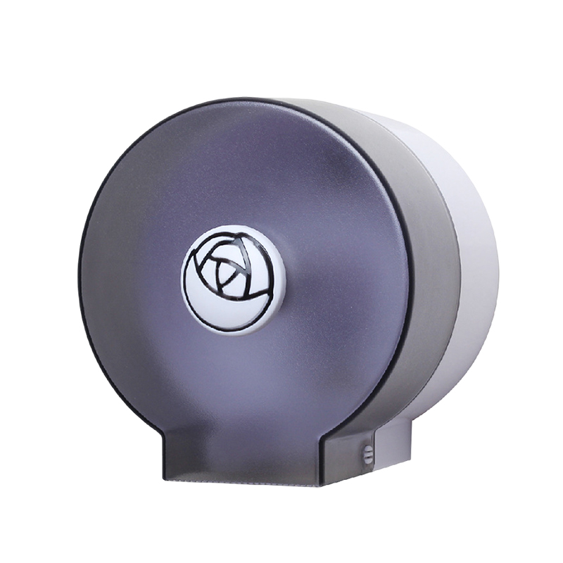 Dispensador de Papel Jumbo 27.5x26.5cm Blanco Humo