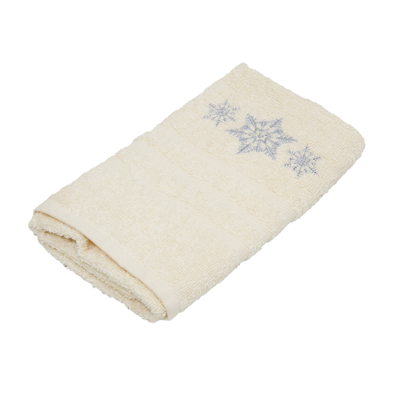 Toalla Winter Blanca 40x70cm