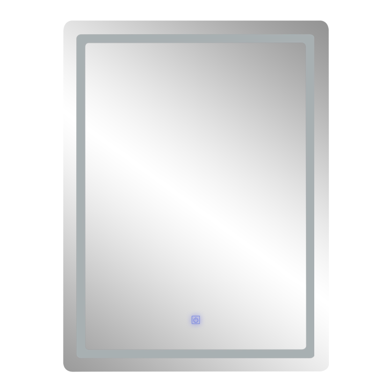 Espejo Led 80x60cm Touch Vertical Munch